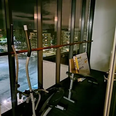 Valoisa Asunto Upealla Parvekkeella *